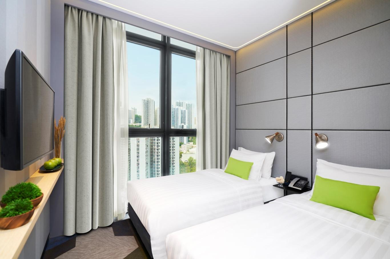 Hotel Ease Access Tsuen Wan Hongkong Buitenkant foto